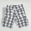 Vintage Levi’s Plaid Cargo Shorts White Brown W33 Y2K