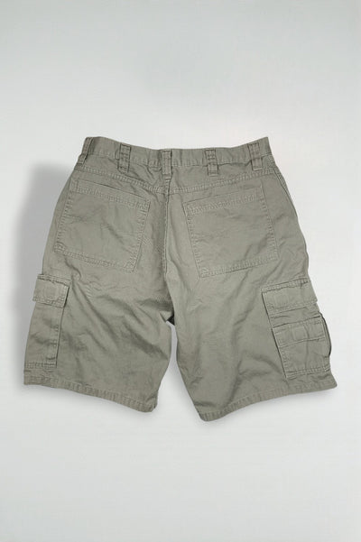 Vintage Wrangler Cargo Shorts Beige W34 Utility Cotton Shorts