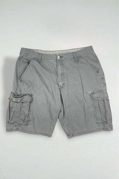 Vintage Wrangler Cargo Shorts Grey Utility W34