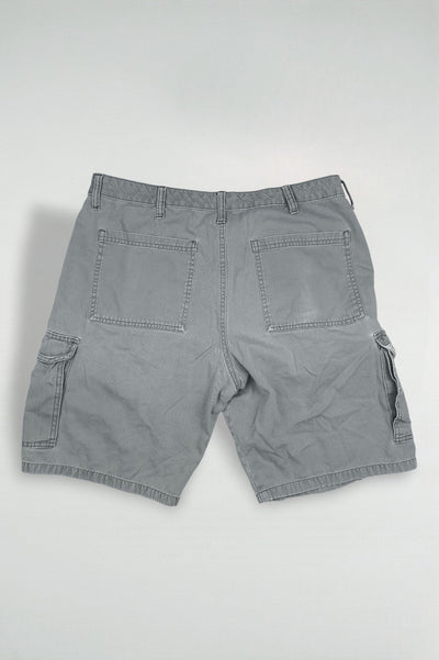 Vintage Wrangler Cargo Shorts Grey Utility W34