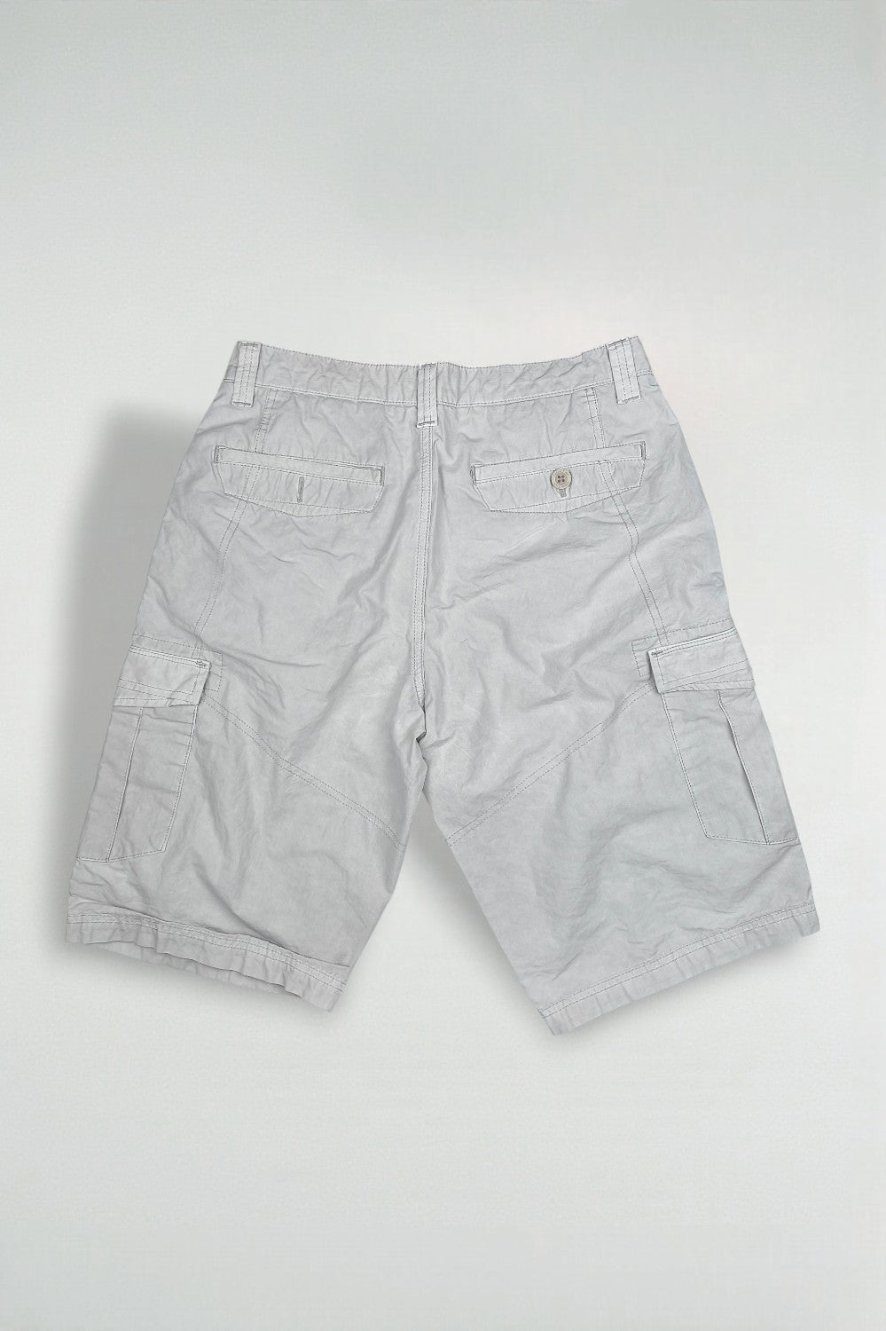 Vintage Calvin Klein Cargo Shorts Beige Utility W31 Y2K