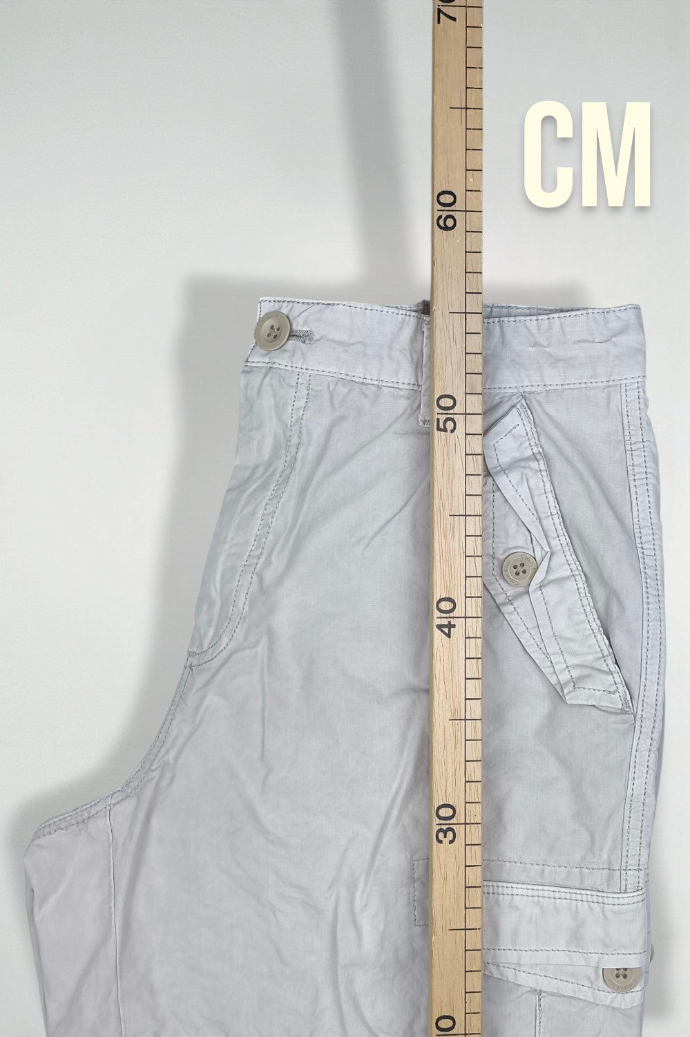 Vintage Calvin Klein Cargo Shorts Beige Utility W31 Y2K