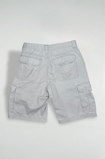 Vintage Wrangler Cargo Shorts Light Grey W34 | Utility Style