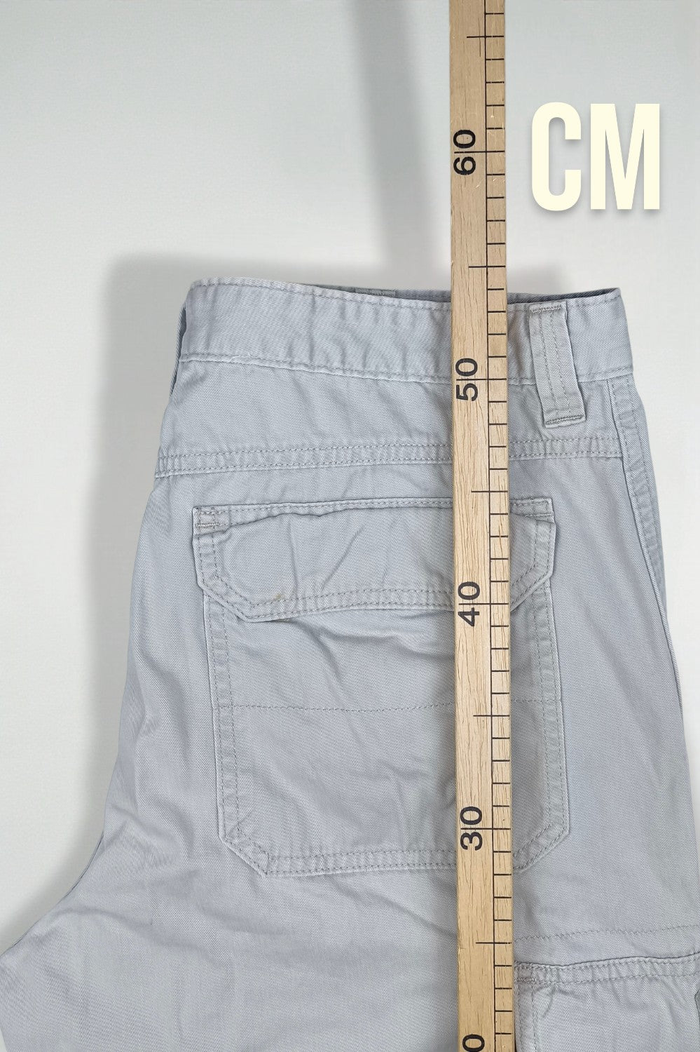 Vintage Wrangler Cargo Shorts Light Grey W34 | Utility Style