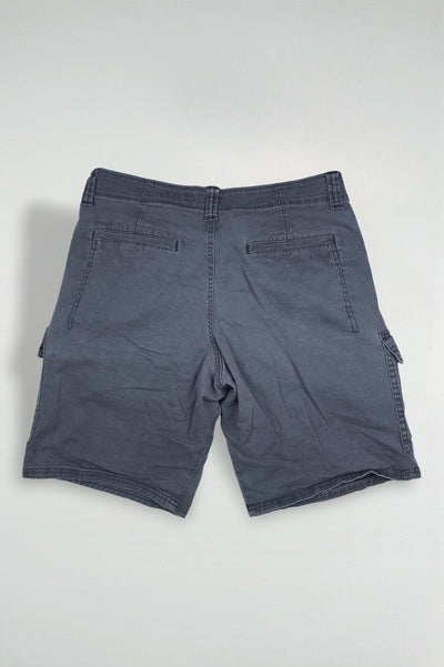 Vintage Wrangler Relaxed Fit Cargo Shorts Grey W32 Utility