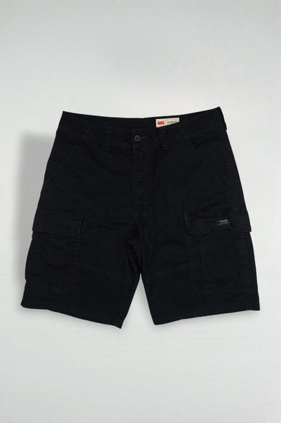 Vintage Wrangler Relaxed Fit Cargo Shorts Black