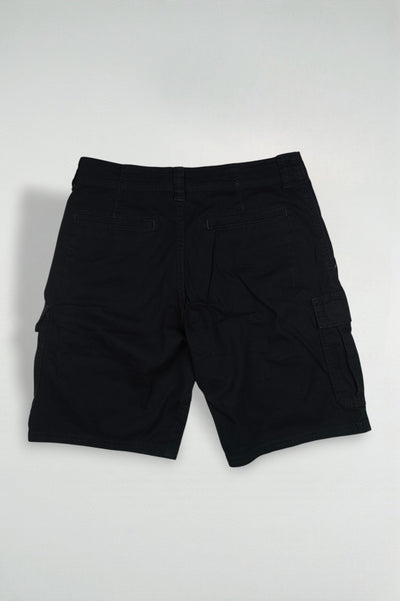 Vintage Wrangler Relaxed Fit Cargo Shorts Black