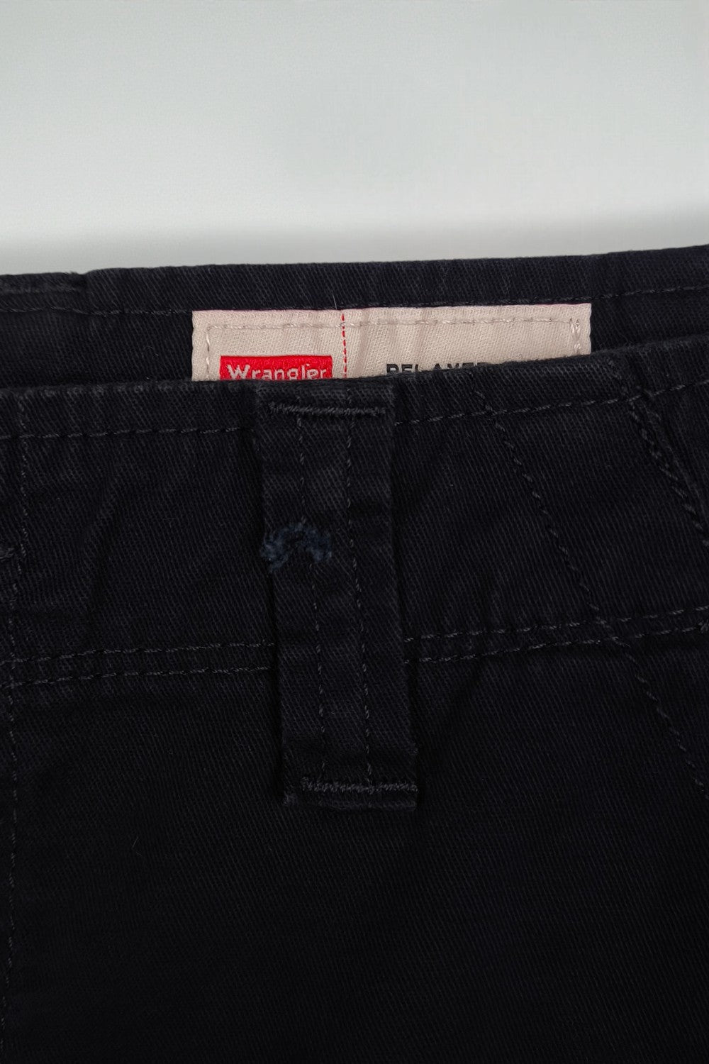 Vintage Wrangler Relaxed Fit Cargo Shorts Black