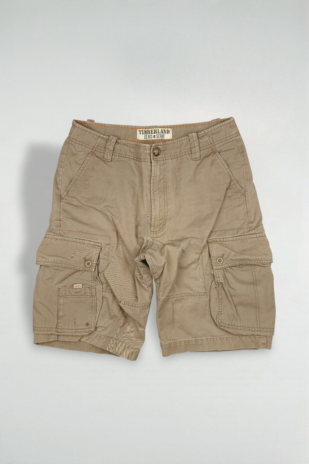 Vintage Timberland Scout Cargo Shorts Brown