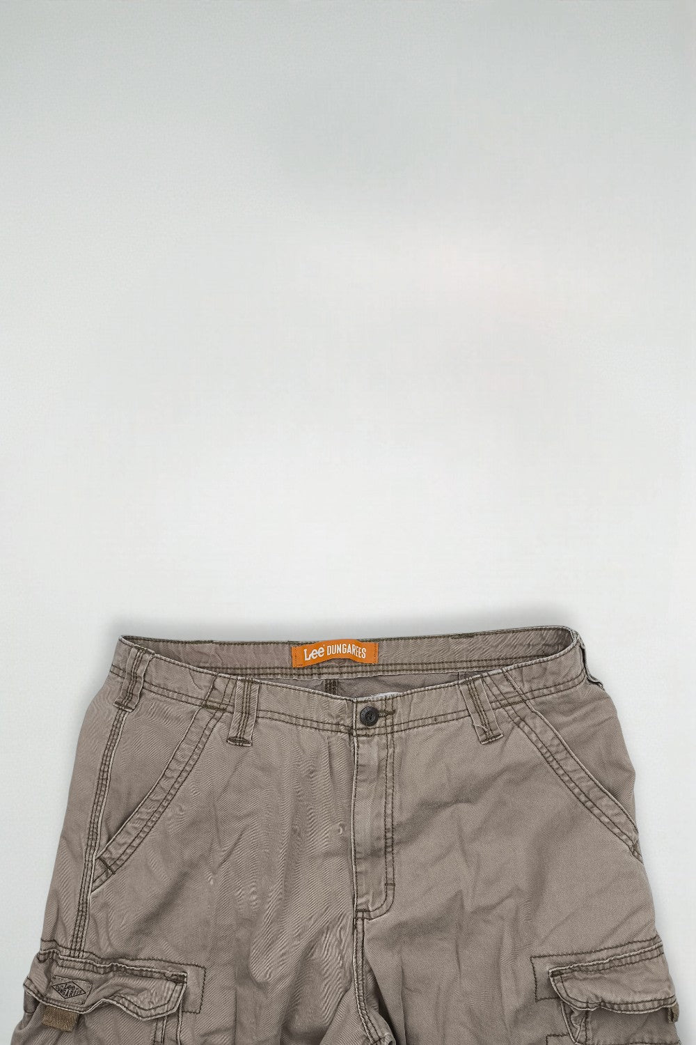 Lee Dungarees Cargo Shorts Brown