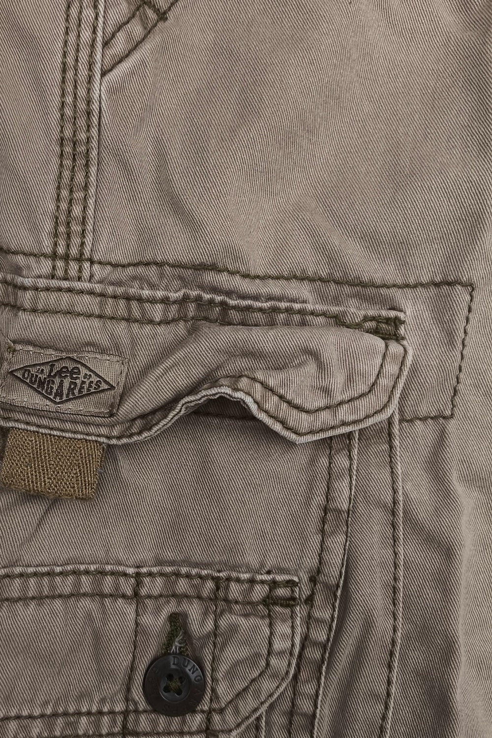 Lee Dungarees Cargo Shorts Brown
