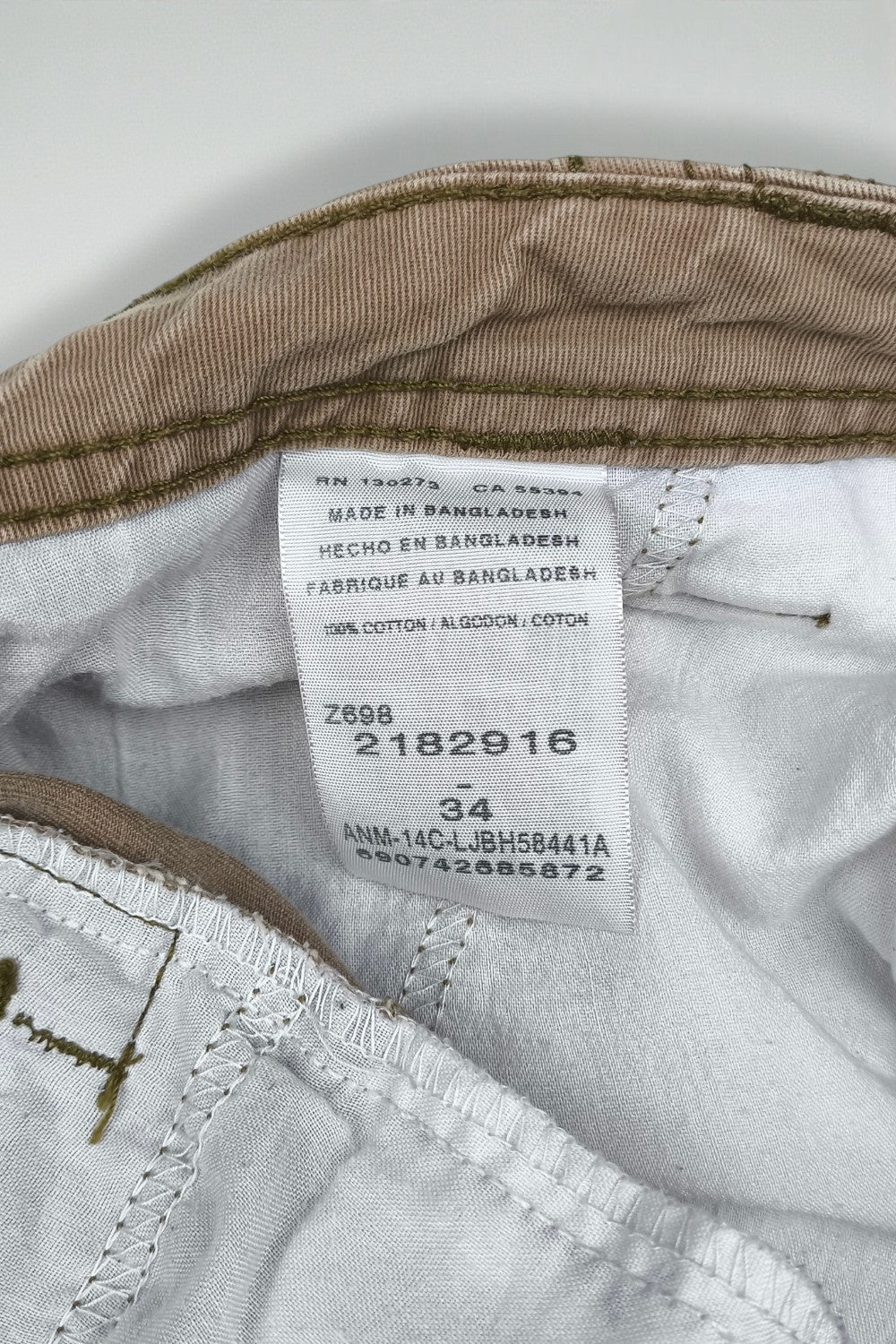Lee Dungarees Cargo Shorts Brown