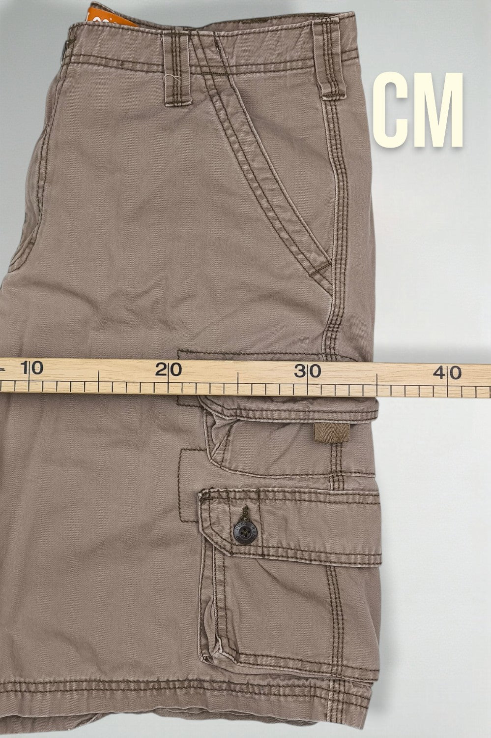 Lee Dungarees Cargo Shorts Brown