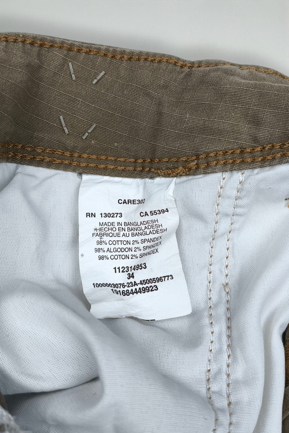 Vintage Wrangler Relaxed Fit Cargo Shorts Brown
