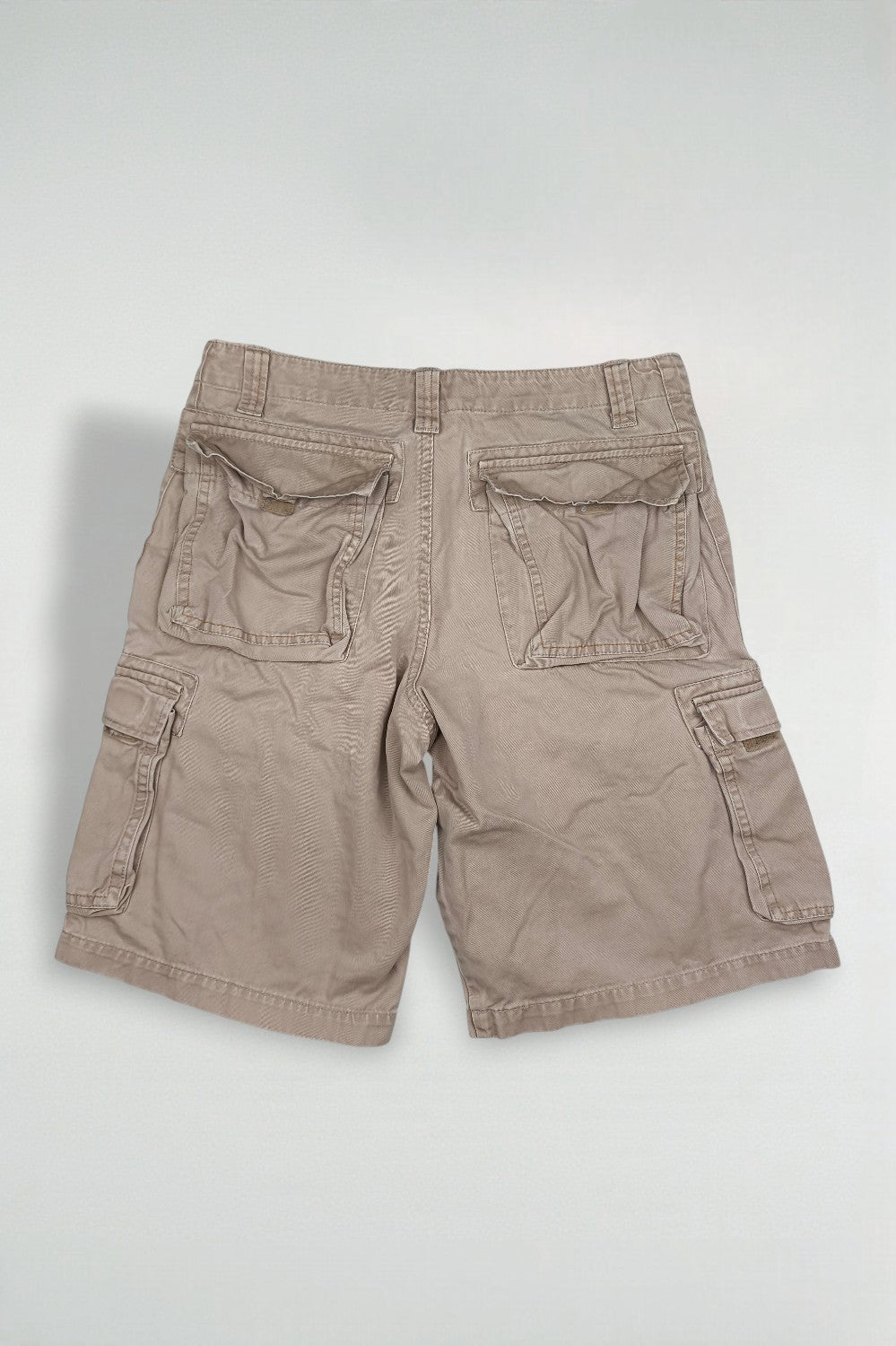 Vintage Lee Dungarees Cargo Shorts Beige
