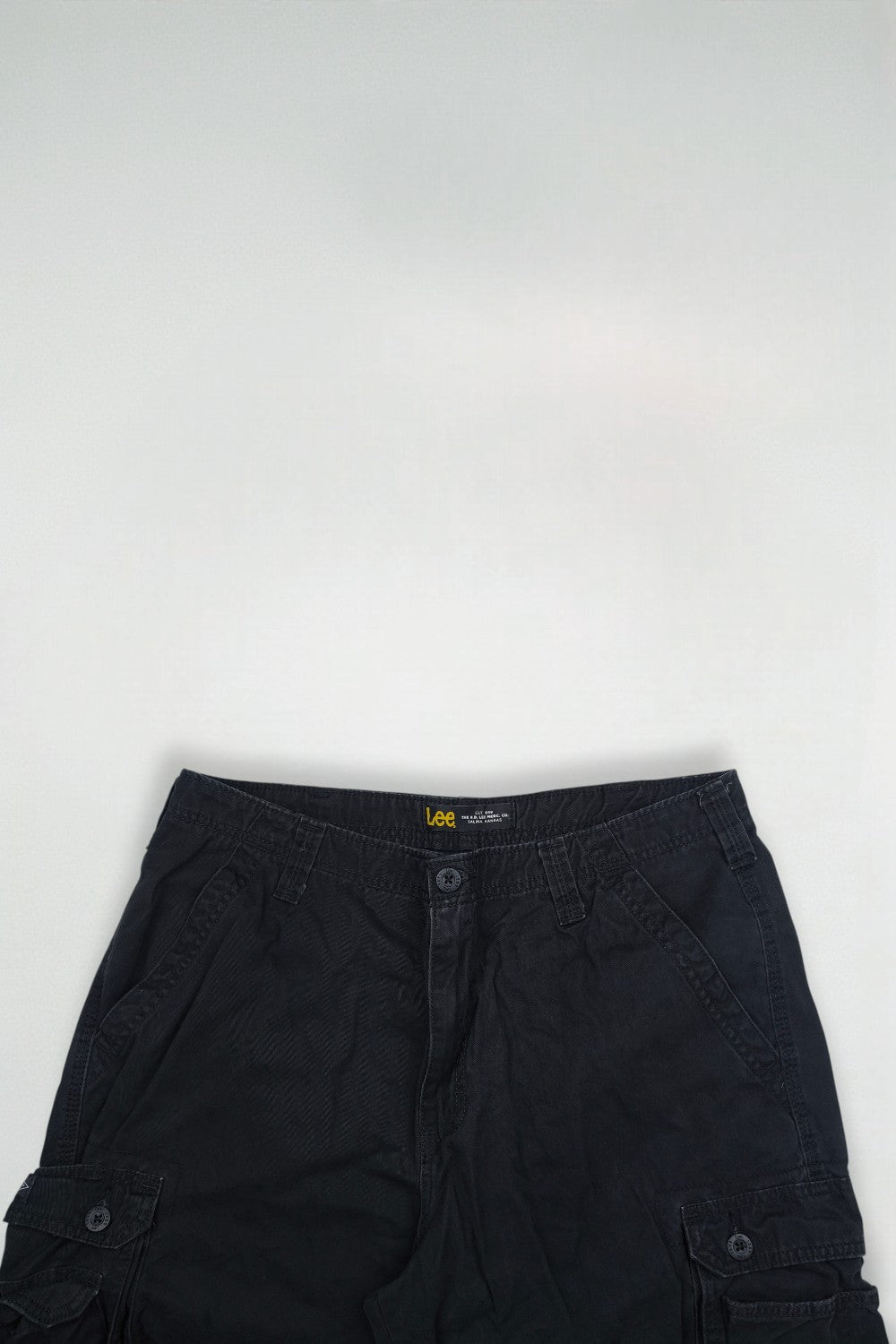 Vintage Lee Cargo Shorts Black