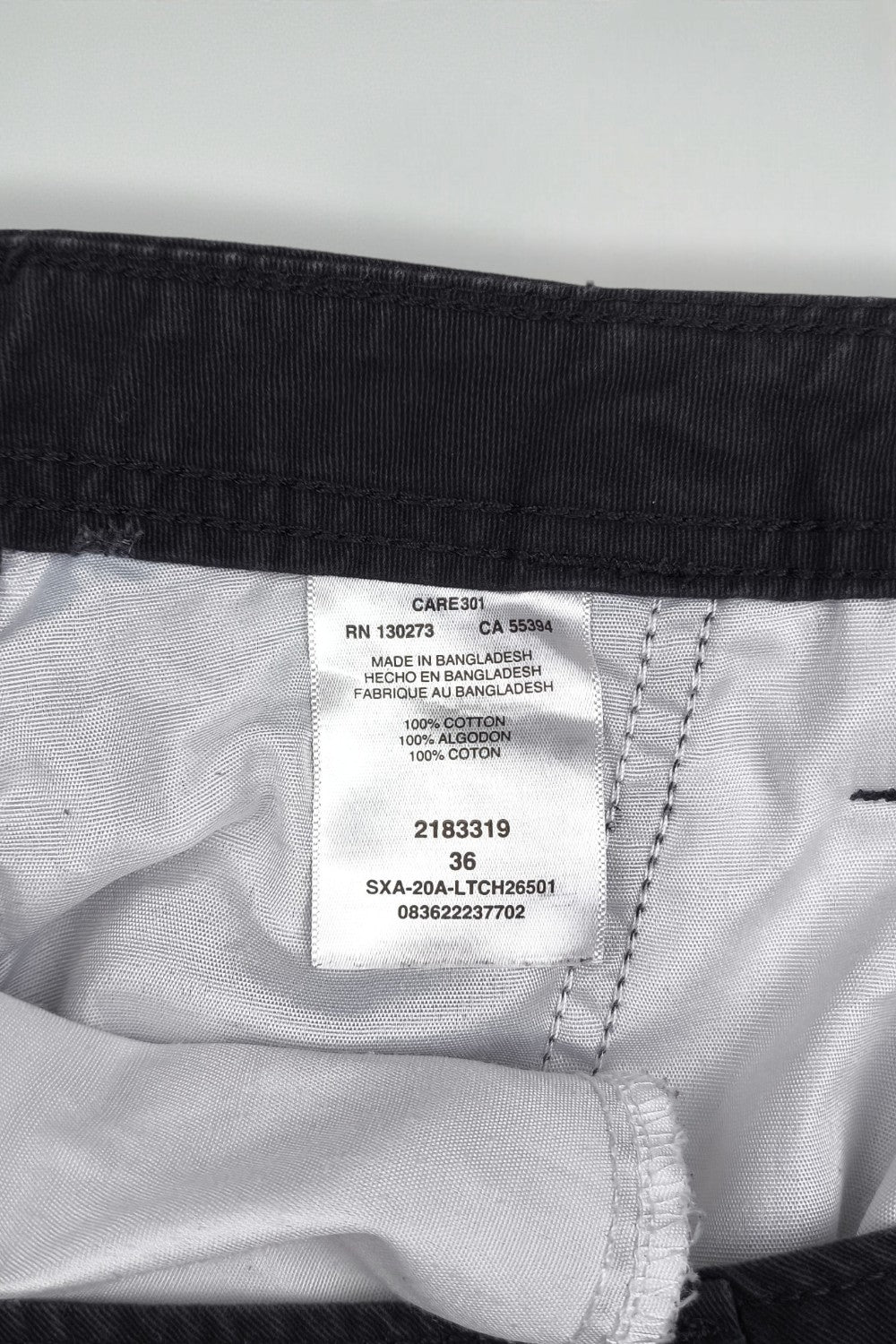 Vintage Lee Cargo Shorts Black