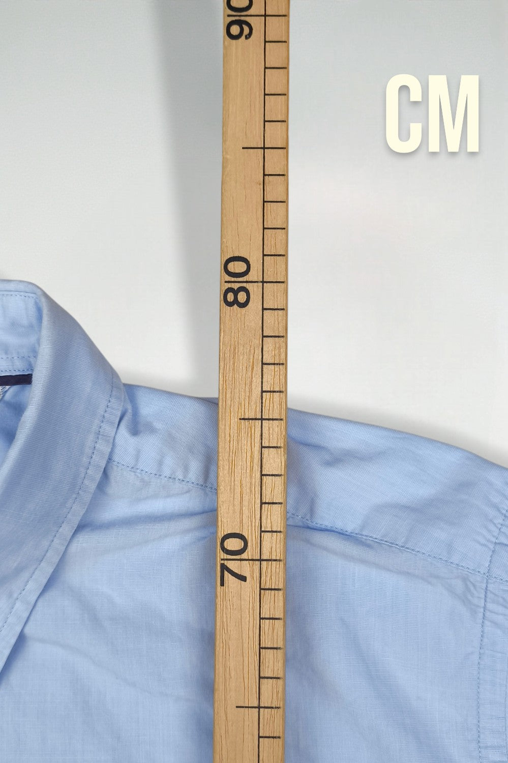 Second-hand Tommy Hilfiger Regular Fit Light Blue Cotton Shirt