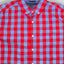 Second-Hand Tommy Hilfiger Youth XL Check Shirt | Red Blue