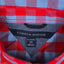 Second-Hand Tommy Hilfiger Youth XL Check Shirt | Red Blue