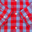 Second-Hand Tommy Hilfiger Youth XL Check Shirt | Red Blue