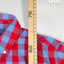 Second-Hand Tommy Hilfiger Youth XL Check Shirt | Red Blue