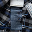 Vintage Tommy Hilfiger Plaid Shirt Blue Grey Button Down M