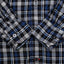 Vintage Tommy Hilfiger Plaid Shirt Blue Grey Button Down M