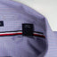 Tommy Hilfiger Button Down Shirt Purple Check Cotton Size L