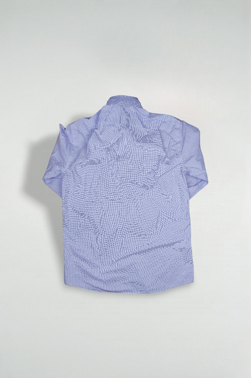 Tommy Hilfiger Button Down Shirt Purple Check Cotton Size L