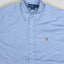 Vintage Ralph Lauren Yarmouth Oxford Shirt Blue XL Hong Kong