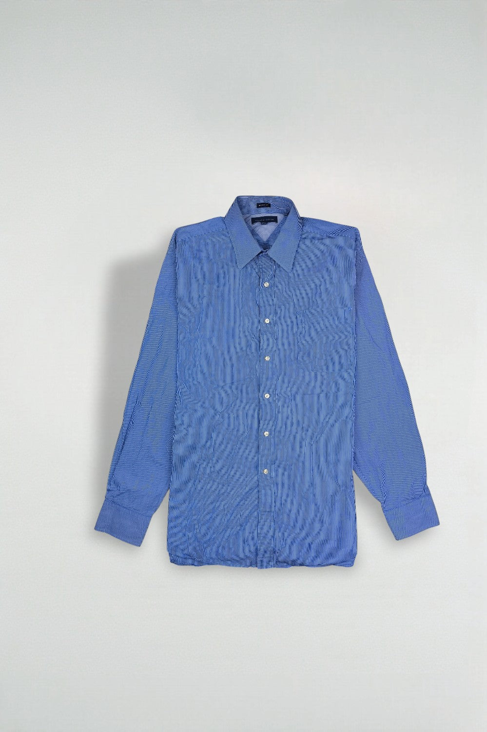 Second-hand Tommy Hilfiger Striped Shirt Blue | Regular Fit