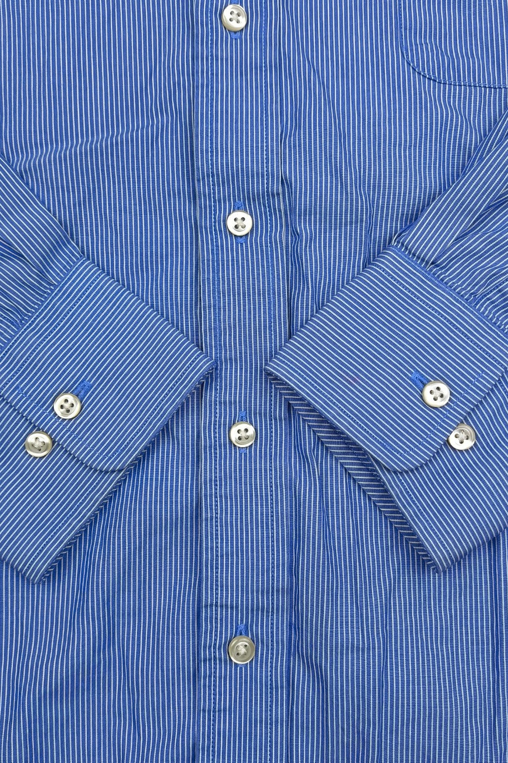 Second-hand Tommy Hilfiger Striped Shirt Blue | Regular Fit
