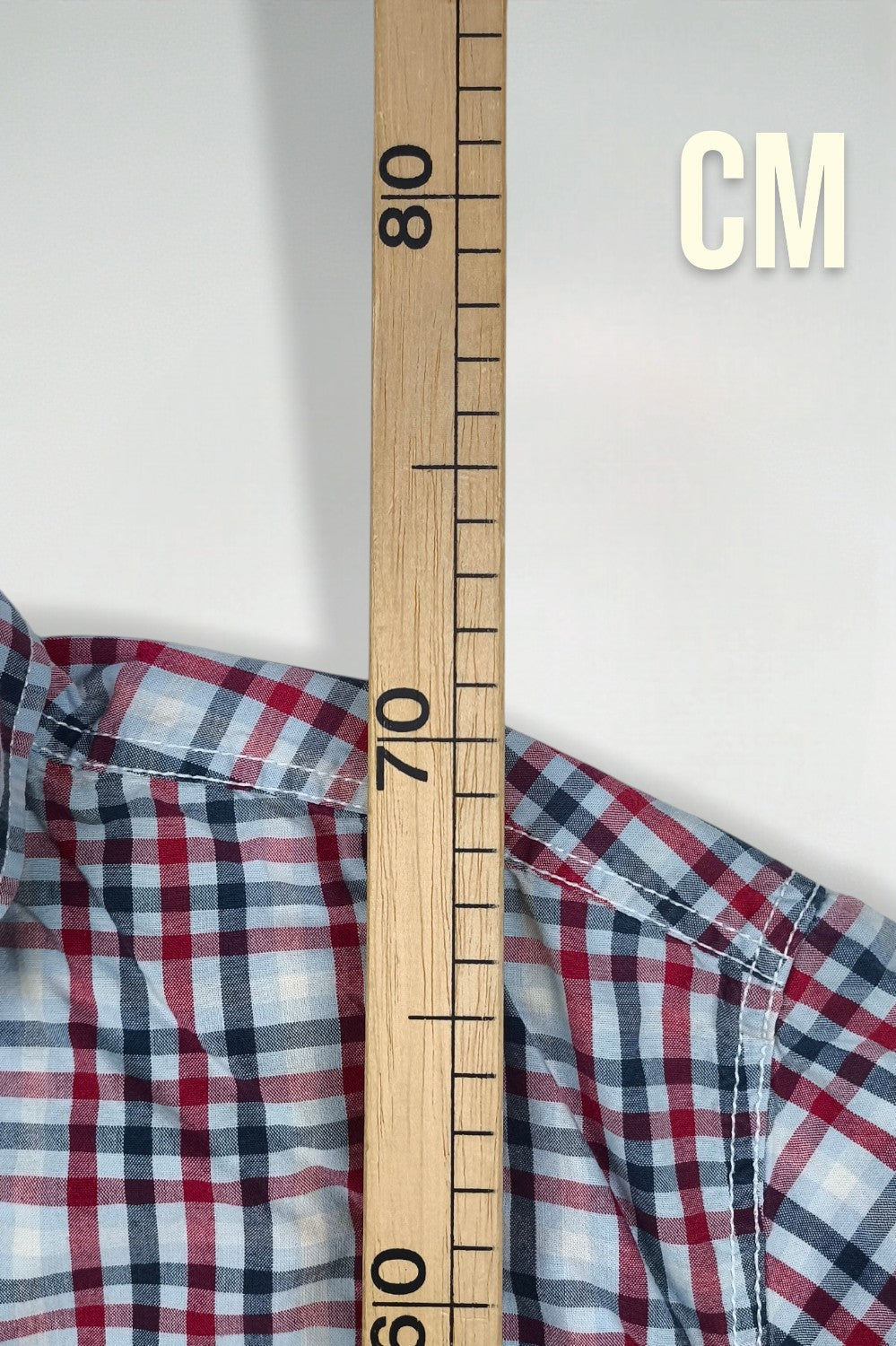 Second-hand Tommy Hilfiger Plaid Long Sleeve Shirt Blue Red | Trim Fit