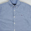 Second-hand Tommy Hilfiger Blue Oxford Shirt | Custom Fit Cotton