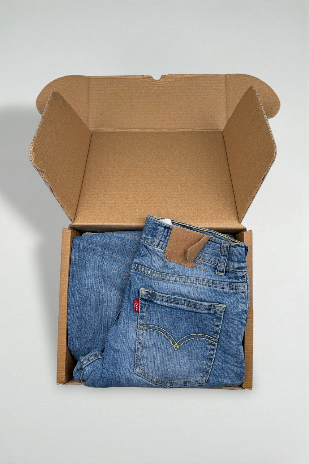 Second-hand Levi's Kids 510 Skinny Jeans Light Blue | 12 W27 L26