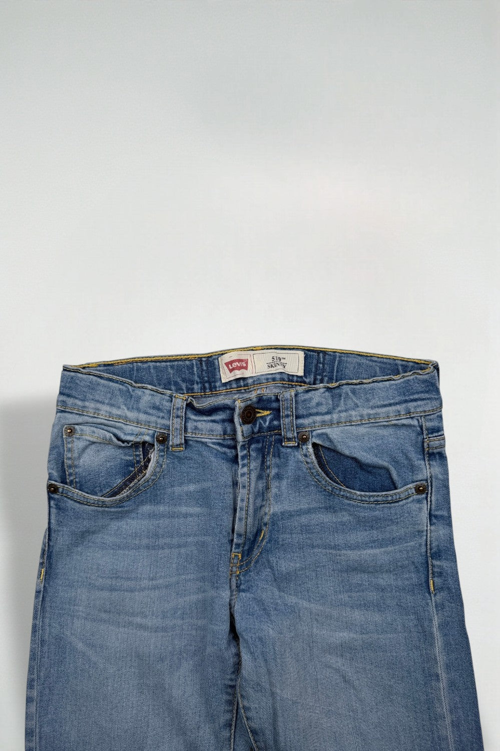 Second-hand Levi's Kids 510 Skinny Jeans Light Blue | 12 W27 L26