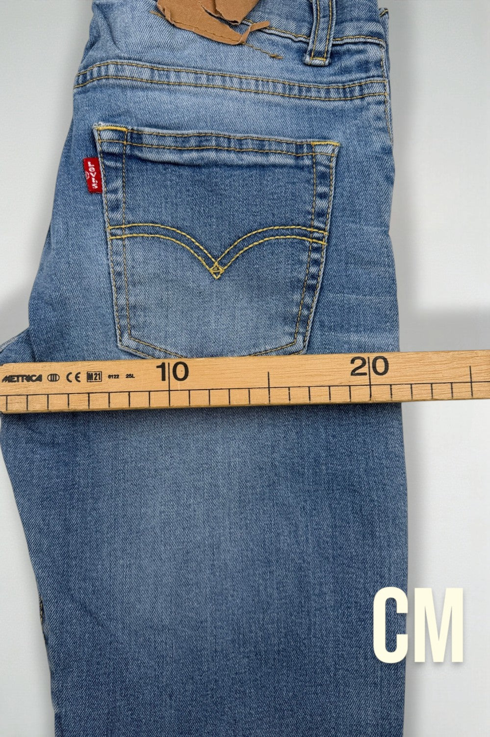 Second-hand Levi's Kids 510 Skinny Jeans Light Blue | 12 W27 L26