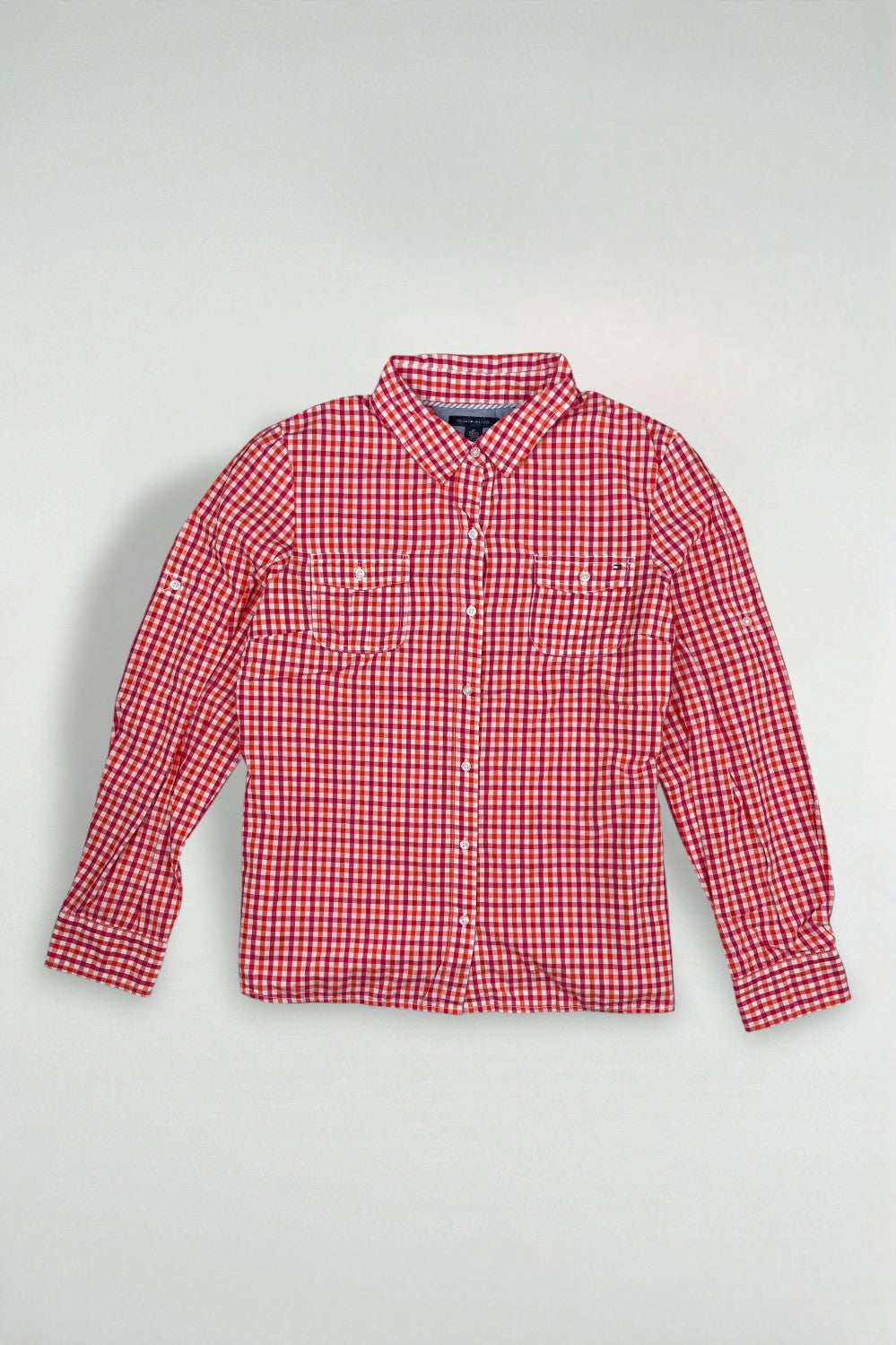 Second-hand Tommy Hilfiger Checkered Shirts x5 L | Men's Preppy