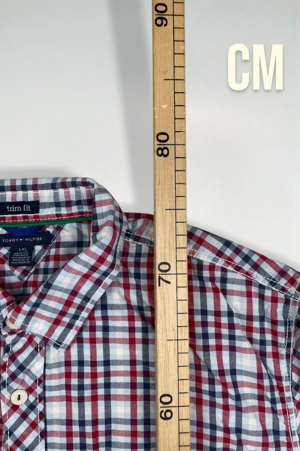Second-hand Tommy Hilfiger Checkered Shirts x5 L | Men's Preppy