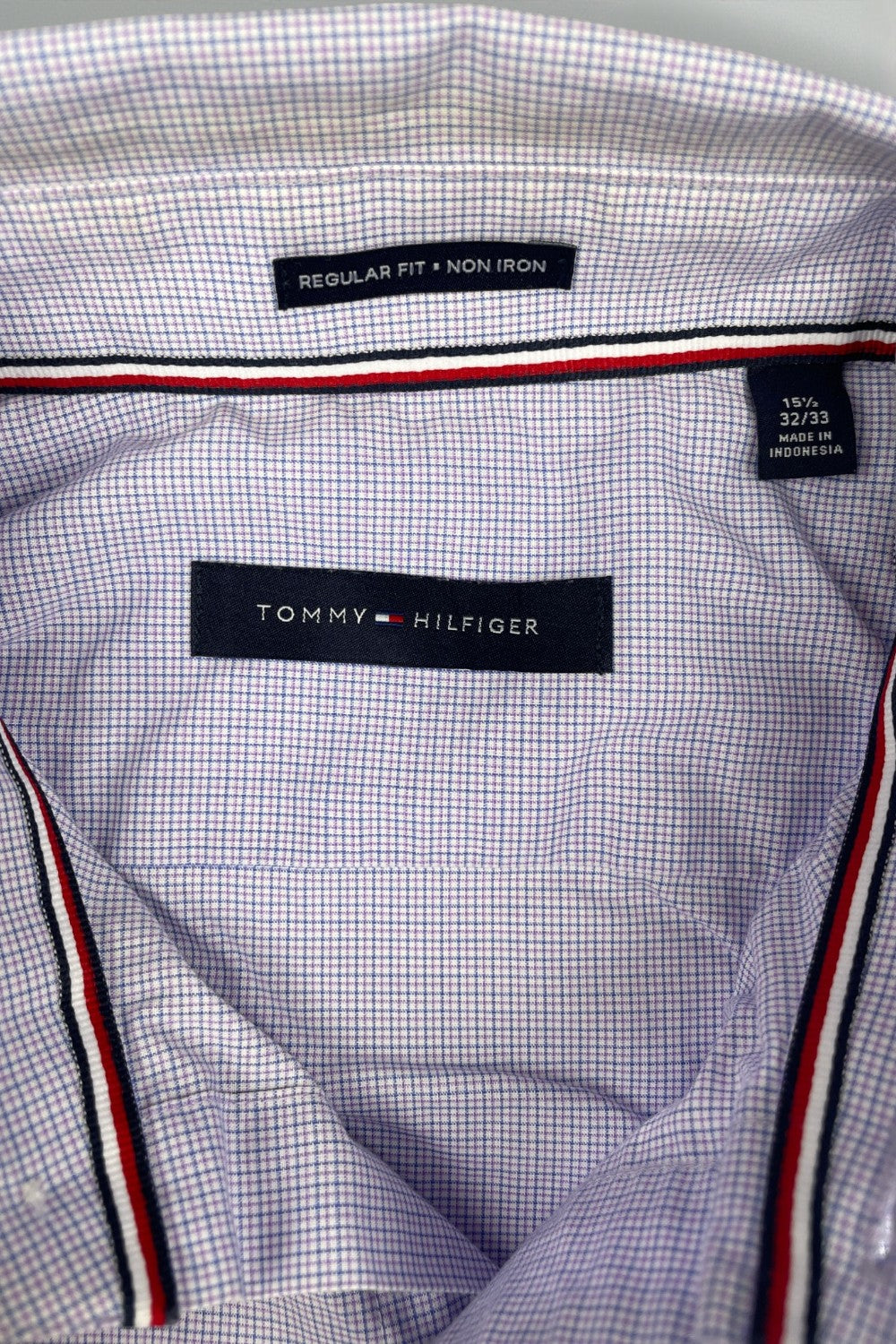 Second-hand Tommy Hilfiger Checkered Shirts x5 L | Men's Preppy