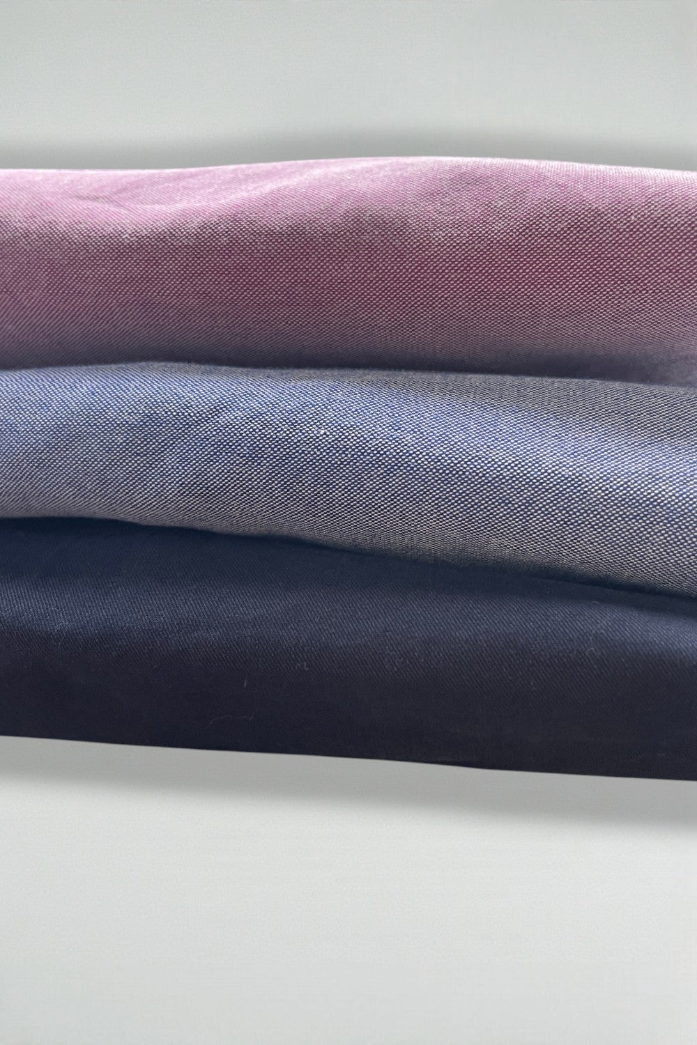 Second-hand Tommy Hilfiger x3 Shirt Bundle Blue Pink Navy | L
