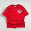 Maglietta MLB vintage Majestic Cincinnati Reds rossa | Abbigliamento della squadra anni 2000 