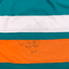 Maglietta vintage con grafica dei Miami Dolphins della NFL, verde acqua e arancione | Abbigliamento per tifosi anni 2000